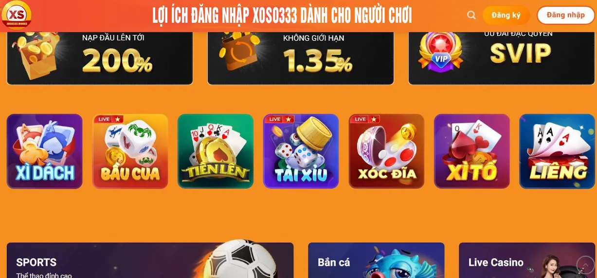 Tại sao nên đăng nhập xoso333