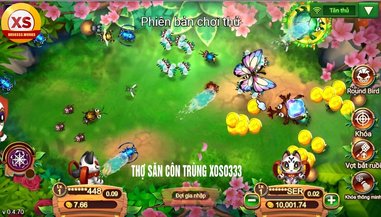 thợ săn côn trùng tại xoso333